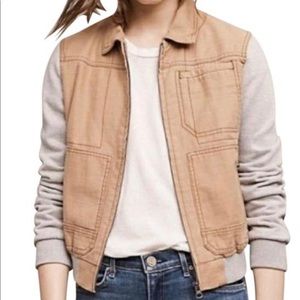 Anthropologie Bomber Jacket